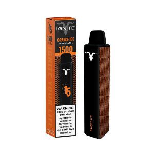 Pod descartável Ignite V15 - 1500 Puffs - Orange Ice