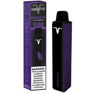 Pod descartável Ignite V15 - 1500 Puffs - Blue Razz Ice