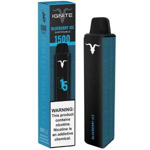 Pod descartável Ignite V15 - 1500 Puffs - Blueberry Ice
